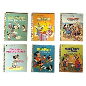 Disney golden Books Mickey Mouse - set of 6